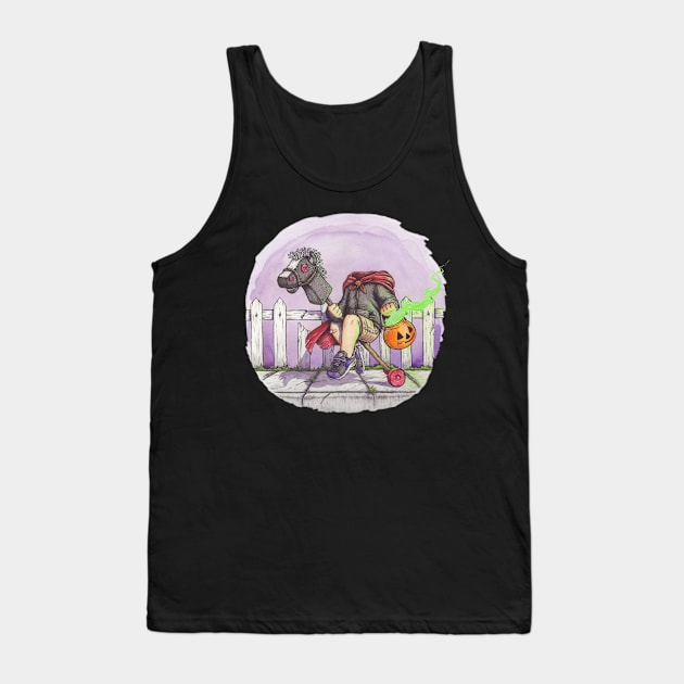 The Headless Horseboy Tank Top by AJIllustrates